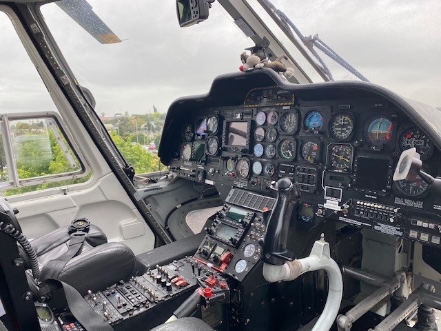 Westpac Rescue Helicopter Cockpit