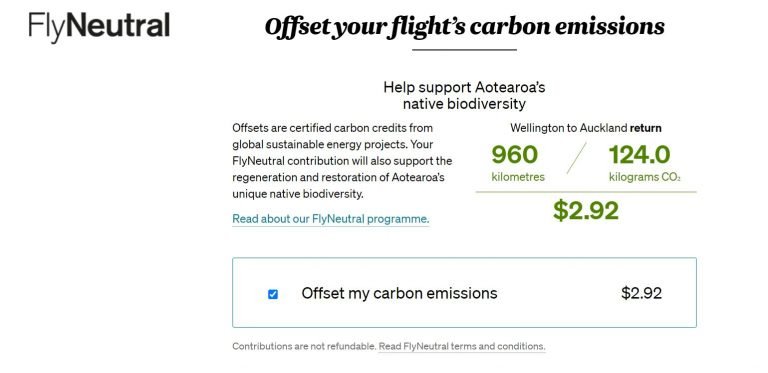 Sustainability 1 fly neutral sustainability